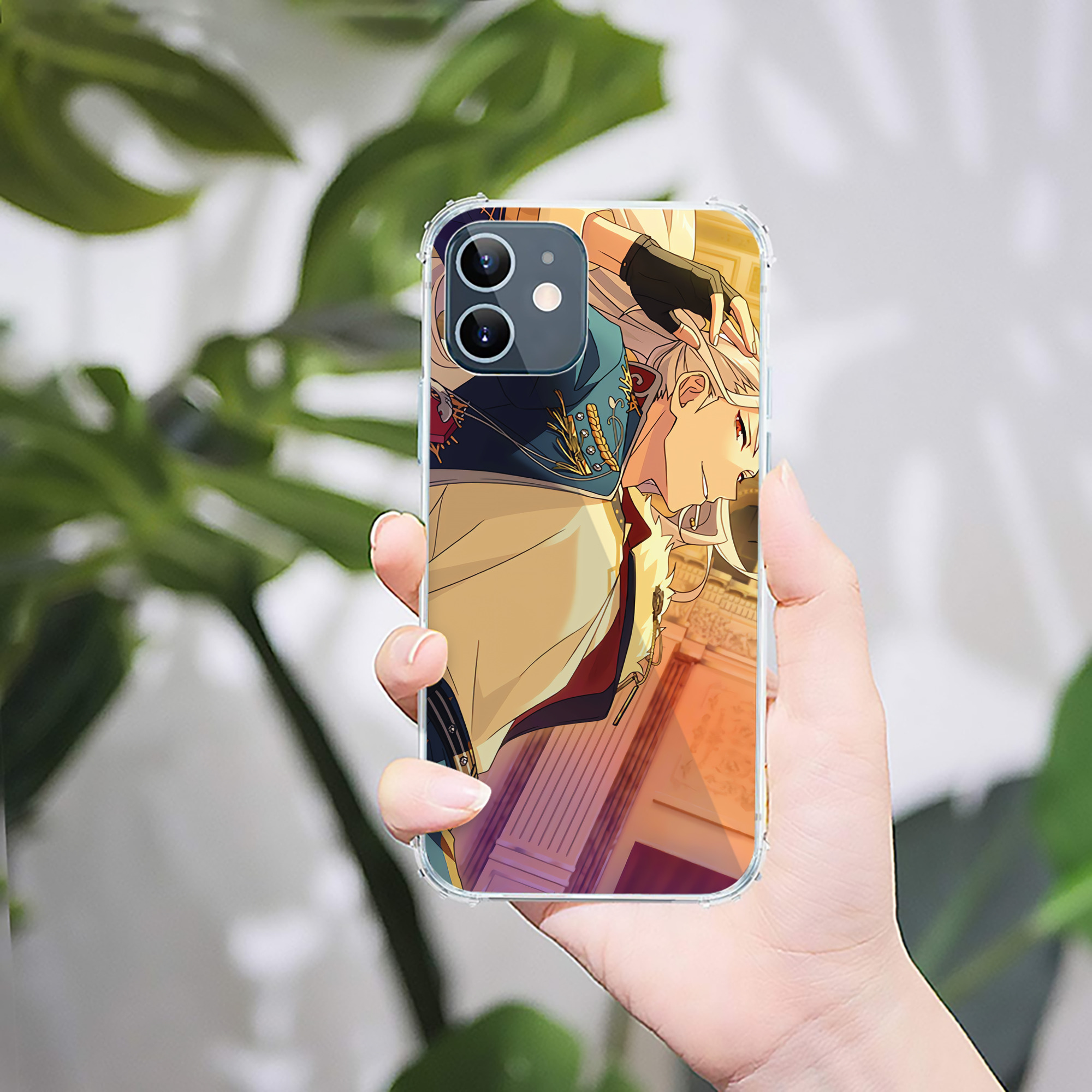 （画像用） あんさんぶるスターズ! Ensemble Stars 【iPhone 12シリーズ対応】透明スマホケース（クリアソフトケース）